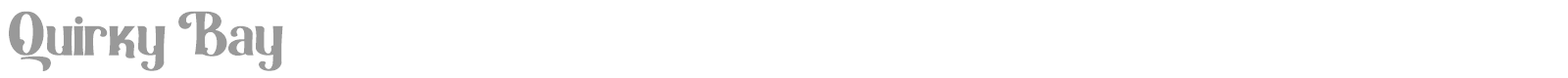 Quirky Bay font preview